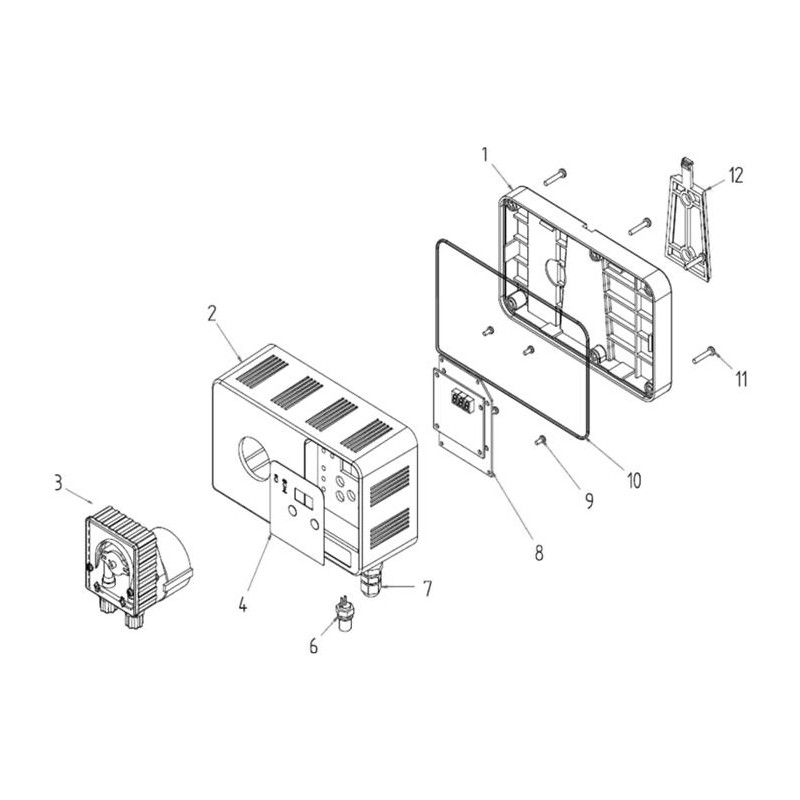 Pièces détachées Pompe doseuse MICRO pH/Rx. MP1 (MICRODOS, POOL SUPPLIER, ASTRALPOOL, PACIFIC)