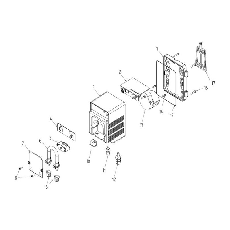 Pièces détachées Pompe doseuse MP2 SPEEDY (MICRODOS)