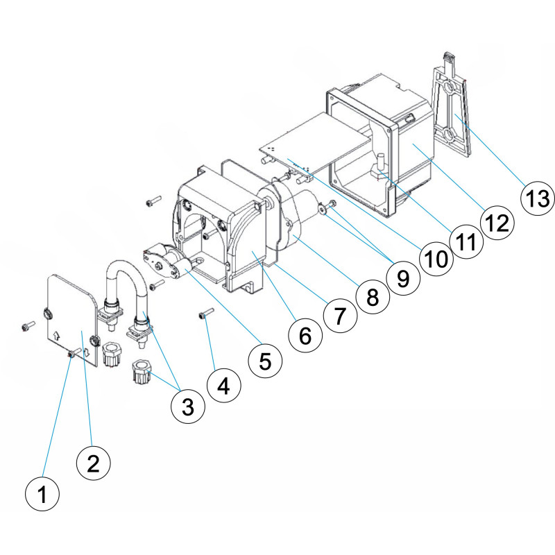 Pièces détachées Pompe doseuse MP2 (MICRODOS, ASTRALPOOL)