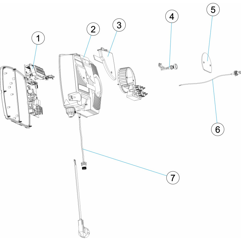 Pièces détachées Pompe doseuse REDOX BASIC EV (ASTRALPOOL)