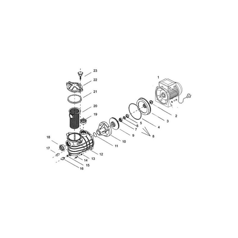 Pièces détachées Pompe MICRONAUT (PENTAIR, PSH)