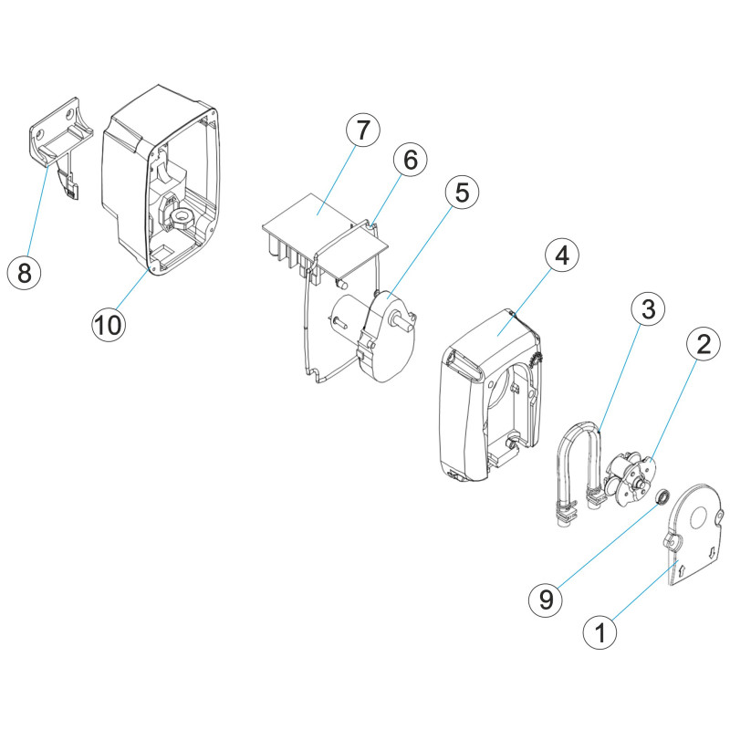 Pièces détachées Pompe péristaltique 4l/h 3bar (ASTRALPOOL, CERTIKIN)