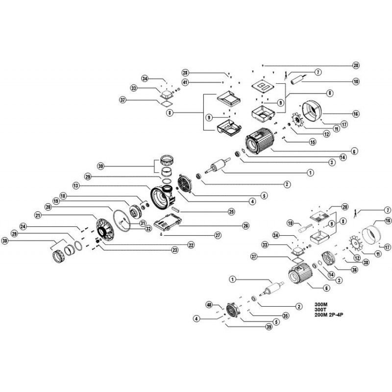 Pièces détachées Pompe WIPER 3 (ESPA)