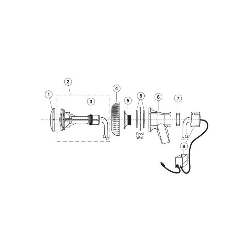 Pièces détachées Projecteur Aqualuminator (PENTAIR)