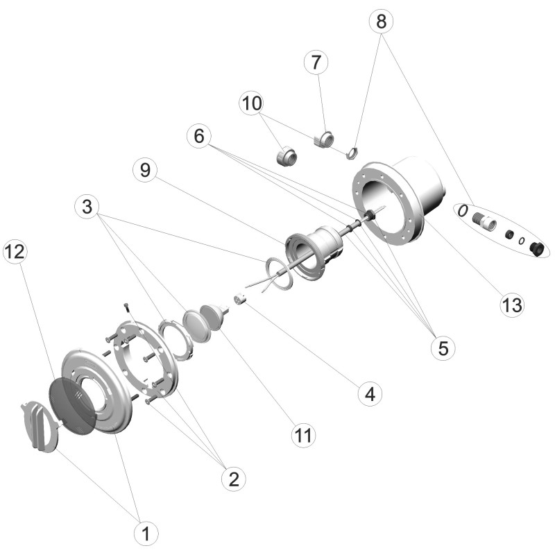 Pièces détachées Projecteur dichroïque (ASTRALPOOL)