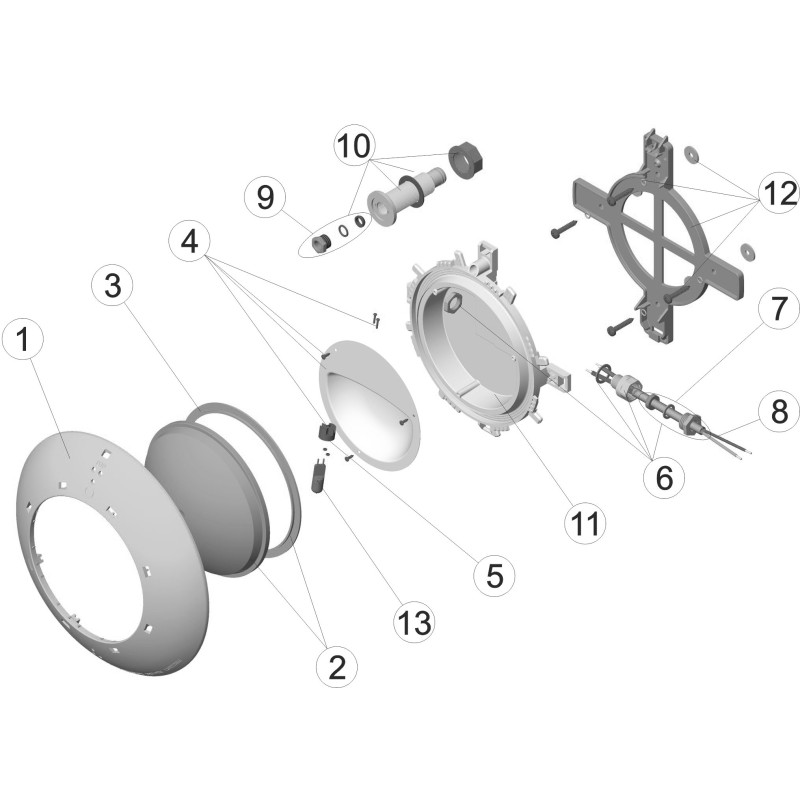 Pièces détachées Projecteur EXTRAPLAT BOIS (ASTRALPOOL)