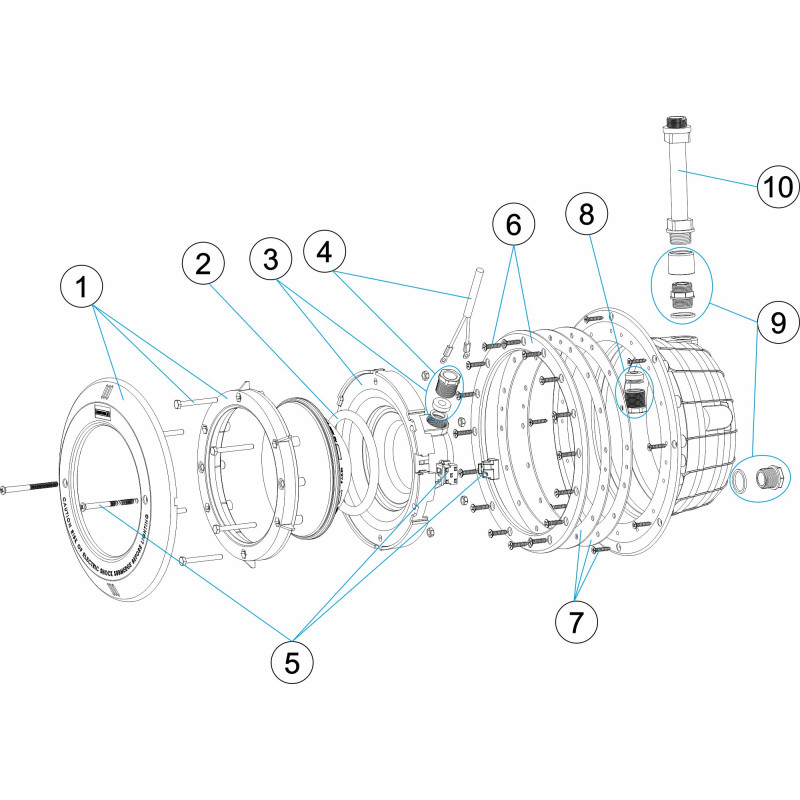 Pièces détachées Projecteur GLOBAL IP021