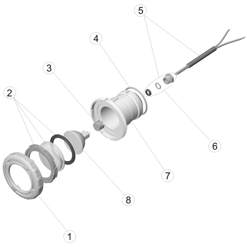 Pièces détachées Projecteur MINI plastique