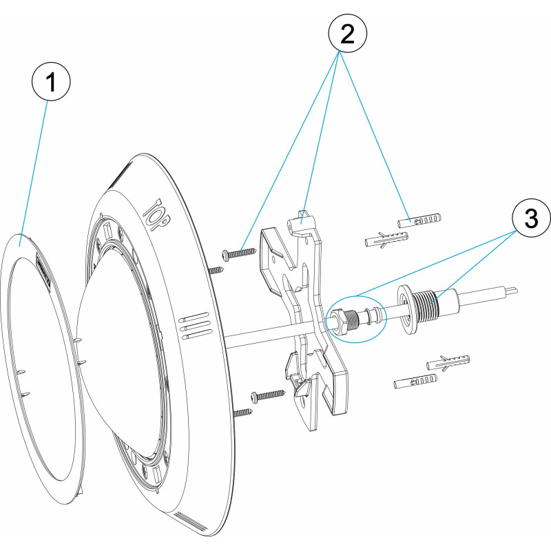 Pièces détachées Projecteur plat led PRÉFABRIQUÉ