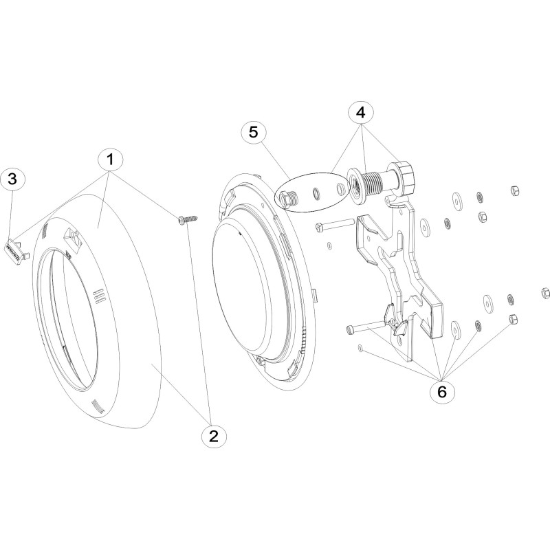 Pièces détachées Projecteur S-LIM LED PRÉFABRIQUÉ (ASTRALPOOL)