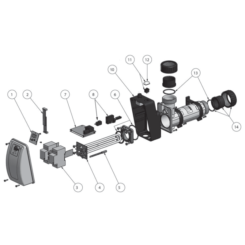 Pièces détachées pour Réchauffeur AQUA-LINE