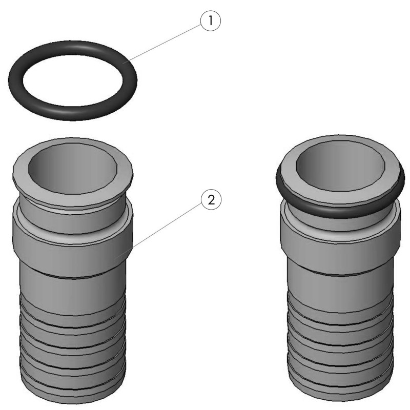 Pièces détachées Raccord d'aspirateur Ø 38 (ASTRALPOOL)