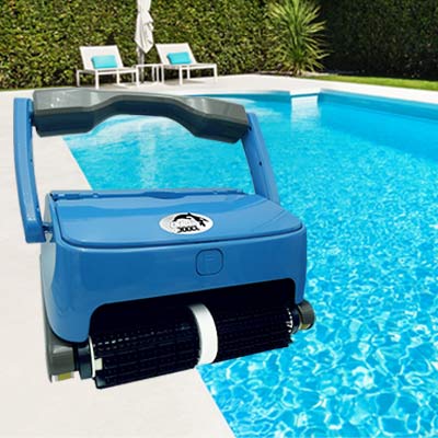 Robot de nettoyage de piscine automatique sans fil, robot de nettoyage de  piscine entièrement automatique pour piscine hors sol/creusée