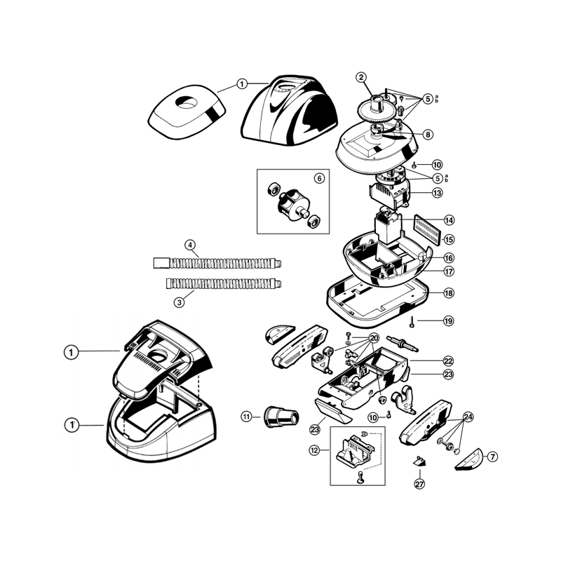 Pièces détachées Robot POOL VAC, POOL VAC +, POOL VAC ULTRA, NAVIGATOR