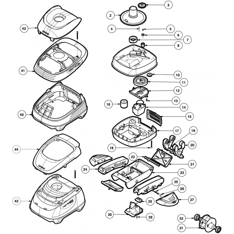 Pièces détachées Robot POOL VAC ULTRA PRO, NAVIGATOR PRO