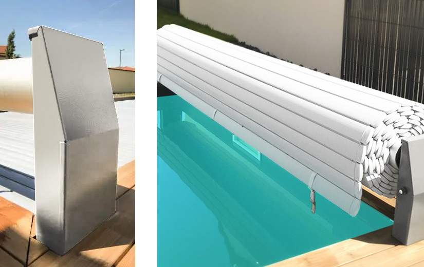 Volet piscine hors sol Silver Roll