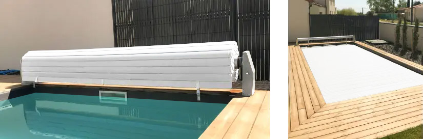 Volet piscine Silver Roll