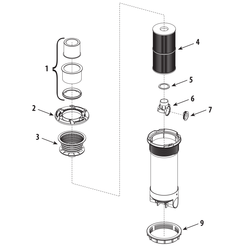 Pièces détachées Skimmer de surface DYNA-FLO XL (WATERWAY)