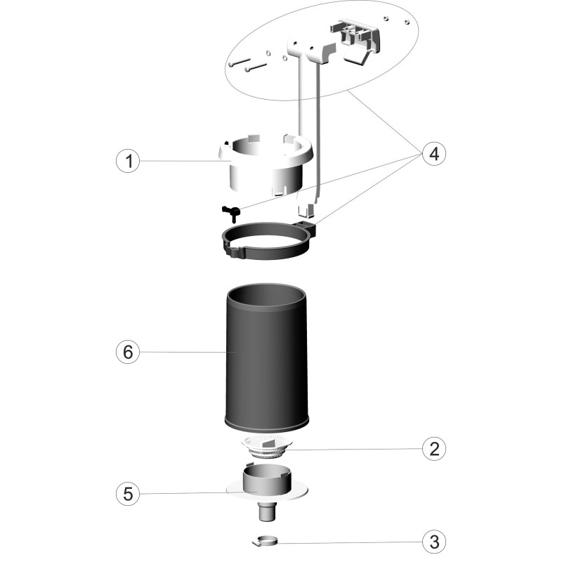 Pièces détachées Skimmer flottant piscine tôle (ASTRALPOOL)