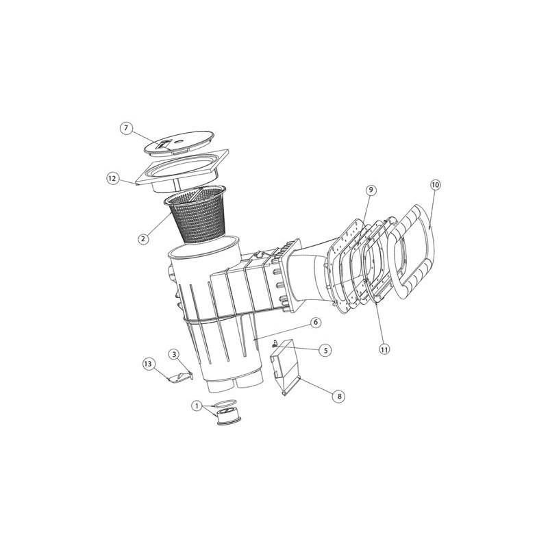 Pièces détachées pour Skimmer Grande Bouche Ovale