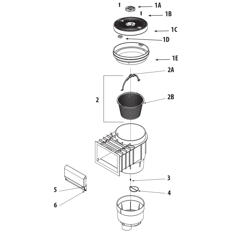 Pièces détachées Skimmer RENEGADE (WATERWAY)