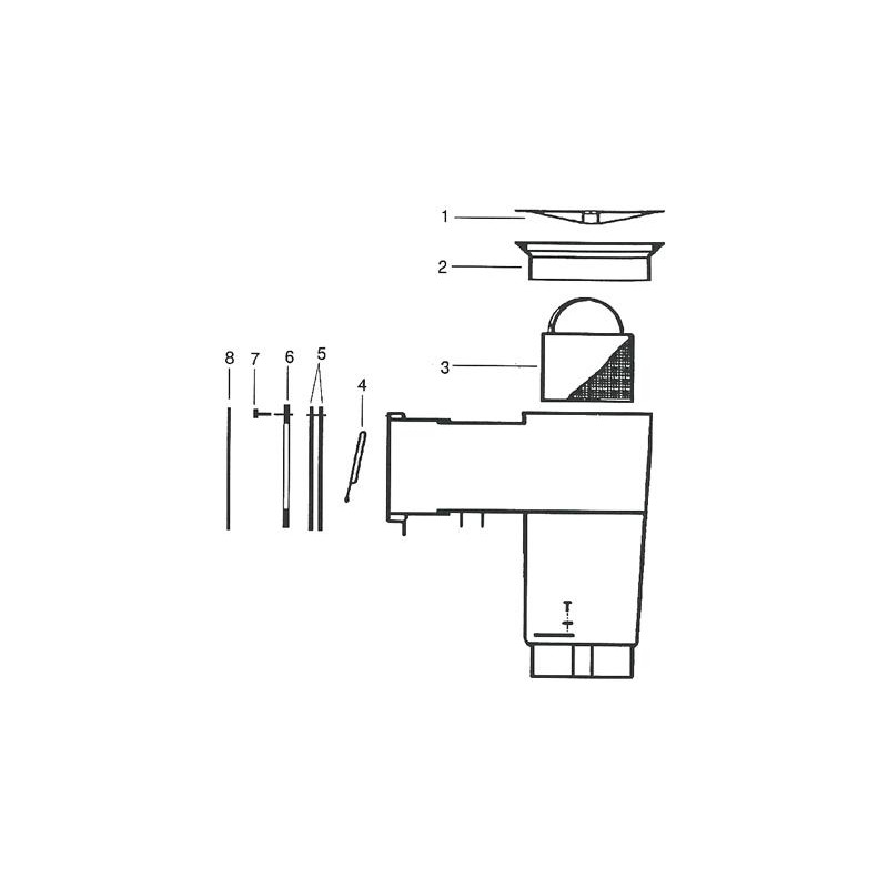 Pièces détachées pour Skimmer SP1075 à SP1085