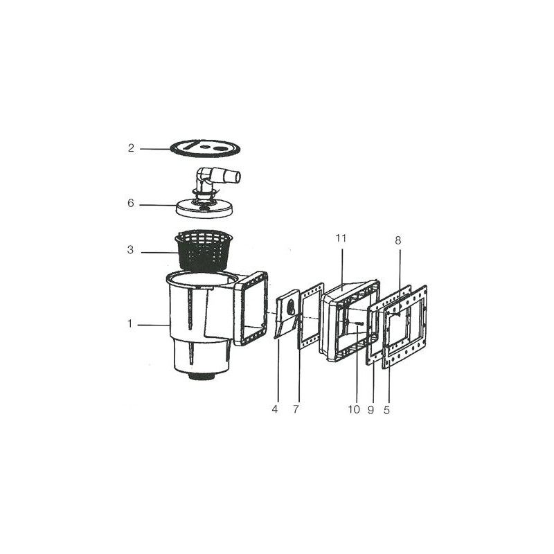 Pièces détachées pour Skimmer SP1091