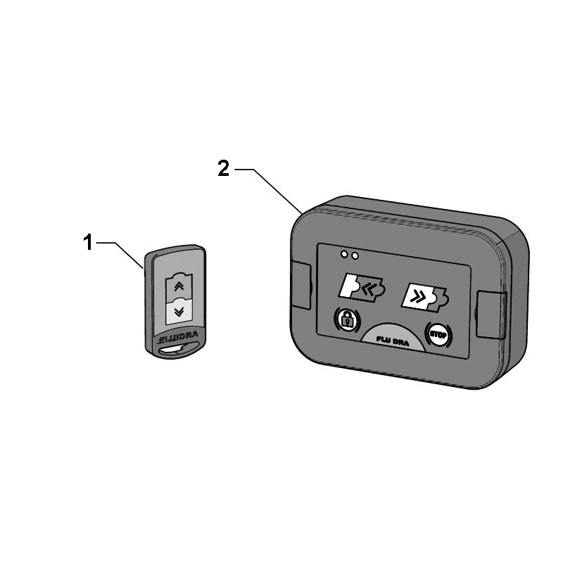 Pièces détachées Télécommande à distance (ECA INTERPOOL)