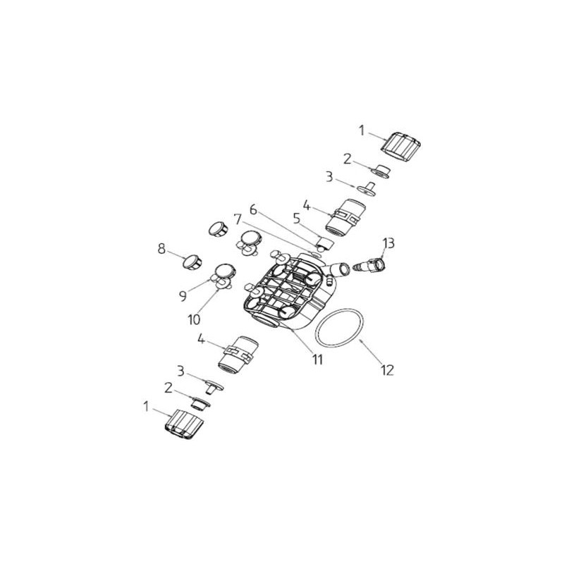 Pièces détachées Tête à membrane PVDF (MICRODOS)