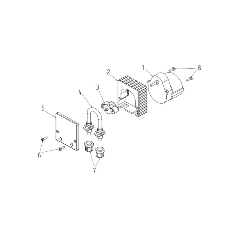 Pièces détachées Tête péristaltique MP1 (MICRODOS, ASTRALPOOL)