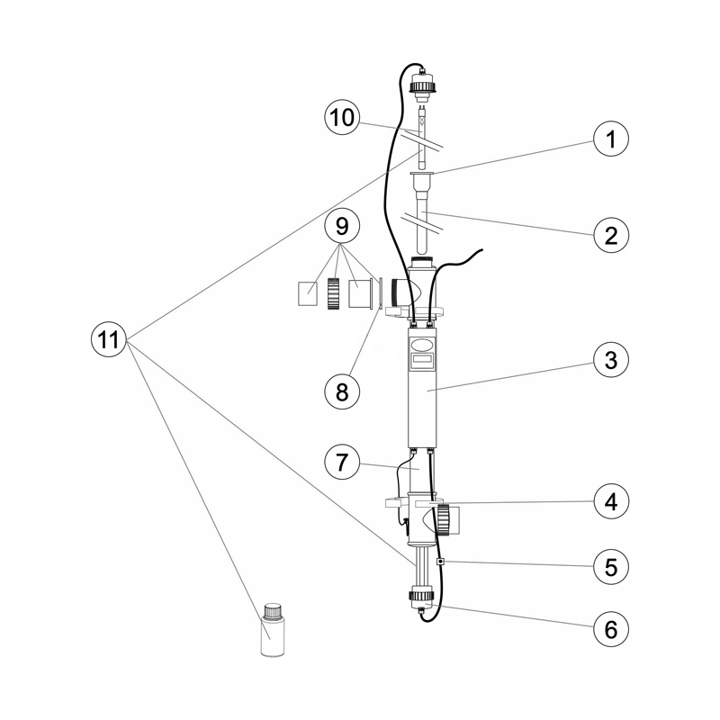 Pièces détachées traitement UV COPPER IONIZER UV-C (ASTRALPOOL)