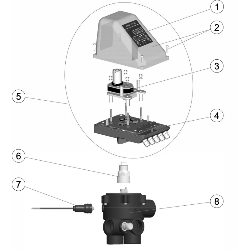 Pièces détachées Vanne automatique 1"1/2 et 2" (ASTRALPOOL)