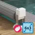 Volet manuel 6 x 3m Pool Swift évolutif