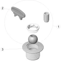 Pièces détachées Buse de refoulement BETON (ASTRALPOOL)