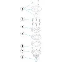 Pièces détachées Buse de refoulement inox LINER (ASTRALPOOL, CERTIKIN)