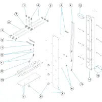 Pièces détachées Douche bi-thermique (ASTRALPOOL)