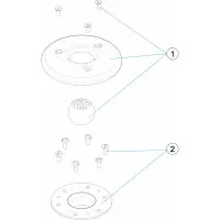 Pièces détachées Enjoliveur de buse de refoulement INOX (ASTRALPOOL)