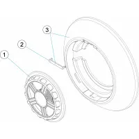 Pièces détachées pour Enjoliveur projecteur FLEXIRAPID