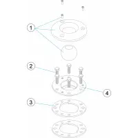 Pièces détachées Face avant de buse de refoulement (ASTRALPOOL)