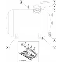 Pièces détachées pour Filtre RODAS 2.5-4bar