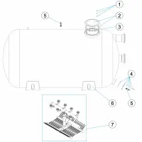 Pièces détachées pour Filtre RODAS 2000x2500 2,5-4BAR