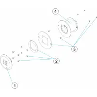 Pièces détachées Jet avec 9 trous LINER (ASTRALPOOL)