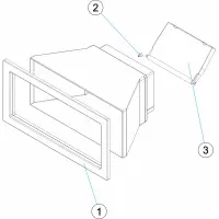 Pièces détachées pour Kit meurtrière BETON couleur