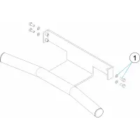 Pièces détachées Main courante + vis