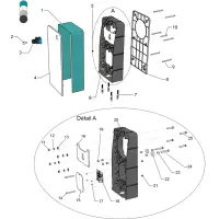 Pièces détachées pour Pied côté moteur SVELTEA