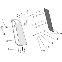 Pièces détachées pour Pied côté palier BELLASUN