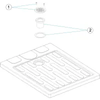 Pièces détachées Plateau de douche CLASSIC (ASTRALPOOL)