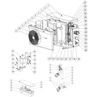 Pièces détachées pour Pompe à chaleur EASYPOOL HPG