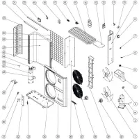 Pièces détachées pour Pompe à chaleur ENERGYLINE PRO All Season Tri
