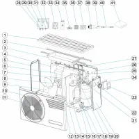 Pièces détachées pour Pompe à chaleur EVOLINE 10